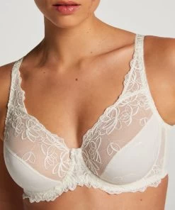Niet-voorgevormde Beugel Bh Diva - Wit -Lingerie Verkoop 102514 2