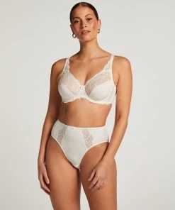 Niet-voorgevormde Beugel Bh Diva - Wit -Lingerie Verkoop 102514 3