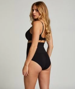 Verstevigende Hoge Slip - Zwart -Lingerie Verkoop 110061 4