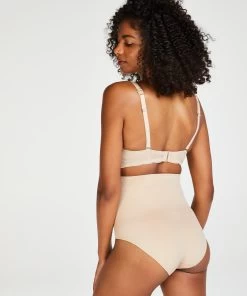 Verstevigende Hoge Slip - Beige -Lingerie Verkoop 110062 4