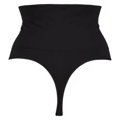 Verstevigende Hoge String - Zwart -Lingerie Verkoop 110069 6