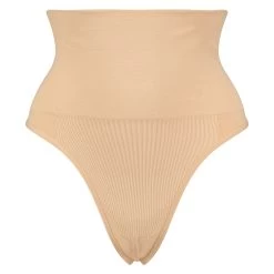 Verstevigende Hoge String - Beige -Lingerie Verkoop 110070 5