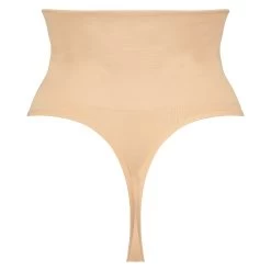Verstevigende Hoge String - Beige -Lingerie Verkoop 110070 6
