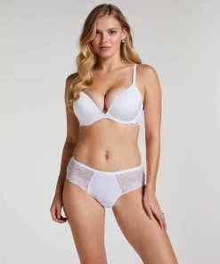 Superslip Lace Midi - Wit