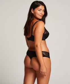 Niet-voorgevormde Beugel Bh Sophie - Zwart -Lingerie Verkoop 115996 4