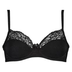 Niet-voorgevormde Beugel Bh Sophie - Zwart -Lingerie Verkoop 115996 5