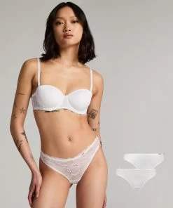 2-pack Strings Angie - Wit