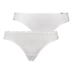 2-pack Strings Angie - Wit -Lingerie Verkoop 136470 5