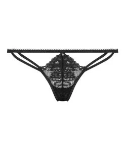 String Anna - Zwart -Lingerie Verkoop 139512 5