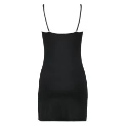 Gladmakende Onderjurk - Zwart -Lingerie Verkoop 161246 6
