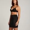 Gladmakende Onderrok - Zwart -Lingerie Verkoop 161248 1