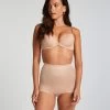 Corrigerende Hoge Tailleslip - Beige -Lingerie Verkoop 161317 1