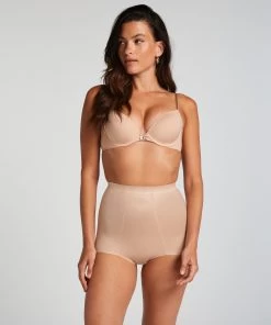 Corrigerende Hoge Tailleslip - Beige