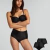 2 Paar Vormende Slip - Zwart -Lingerie Verkoop 164562 1