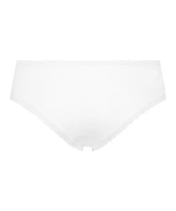 Brazilian Georgia Katoen - Wit -Lingerie Verkoop 170154 6