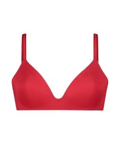 Voorgevormde Push-up Bh Zonder Beugel Mona - Rood -Lingerie Verkoop 171685 5