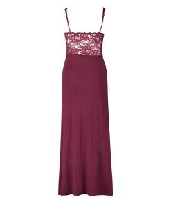 Slipdress Nora Lace Long - Rood 15 Slipdress Nora Lace Long - Rood -Lingerie Verkoop 174370 6