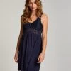 Slipdress Nora Lace - Blauw -Lingerie Verkoop 175239 1