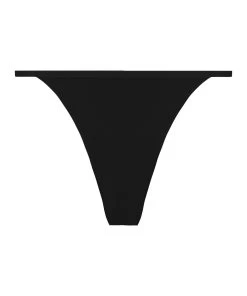 Naadloze String - Zwart -Lingerie Verkoop 175300 5