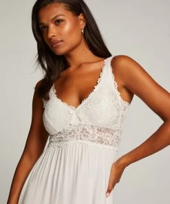 Slipdress Nora Lace - Wit -Lingerie Verkoop 185518 2