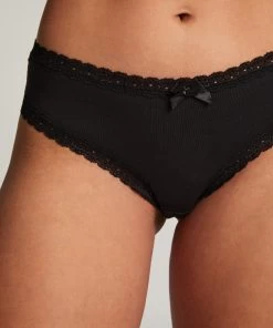 3-pack Brazilian Short Katoen Georgia - Zwart -Lingerie Verkoop 185896 2