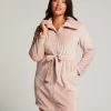 Badjas Zip Fleece - Roze -Lingerie Verkoop 188722 1