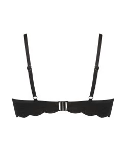Voorgevormde Beugel Bikinitop Scallop - Zwart -Lingerie Verkoop 191277 6