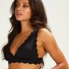 Triangel Bikinitop Scallop - Zwart -Lingerie Verkoop 191278 1