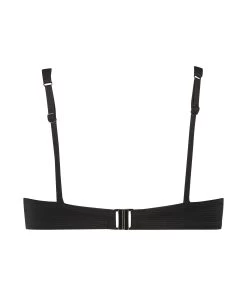 Niet-voorgevormde Beugel Bikinitop Scallop - Zwart 13 Niet-voorgevormde Beugel Bikinitop Scallop - Zwart -Lingerie Verkoop 191512 6