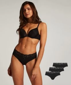 3-pack Brazilian Short Dakota - Zwart