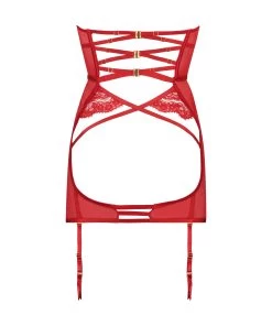 Niet-voorgevormde Beugel Slipdress Seraphina - Rood -Lingerie Verkoop 191579 6
