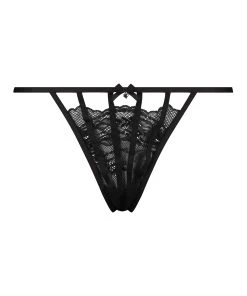 String Maxime - Zwart -Lingerie Verkoop 191827 5
