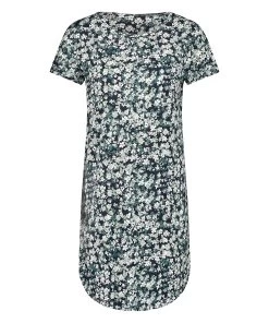 Nachthemd Ronde Hals - Groen -Lingerie Verkoop 192017 5