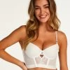 Voorgevormde Longline Beugel Bh Malika - Wit -Lingerie Verkoop 195488 1