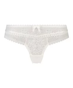 Brazilian Malika - Wit -Lingerie Verkoop 195490 5