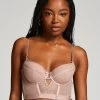 Voorgevormde Longline Beugel Bh Malika - Roze -Lingerie Verkoop 195491 1