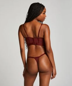 Voorgevormde Longline Beugel Bh Malika - Rood -Lingerie Verkoop 195494 4