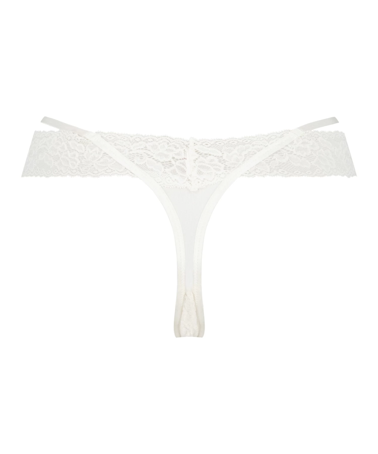 Extra Lage V-string Elliena - Wit 7 Extra Lage V-string Elliena - Wit - Afbeelding 5