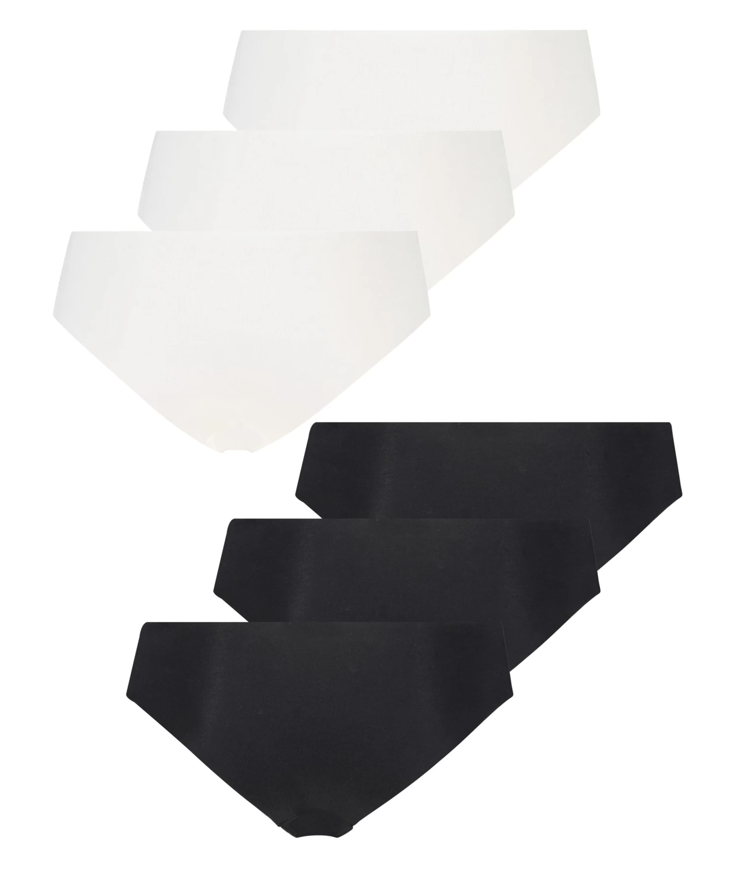 6-pack Invisible Slip Katoen - Wit 7 6-pack Invisible Slip Katoen - Wit - Afbeelding 5