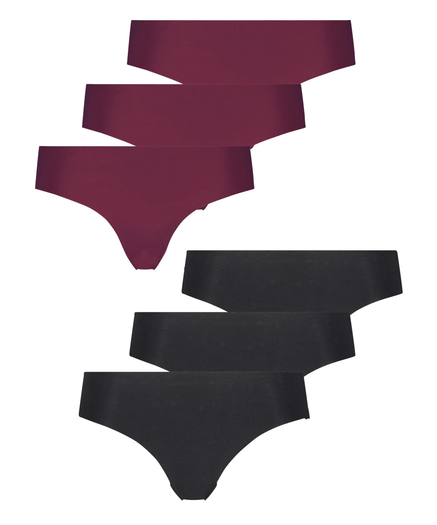 6-pack Invisible Slip Katoen - Paars 6 6-pack Invisible Slip Katoen - Paars - Afbeelding 4