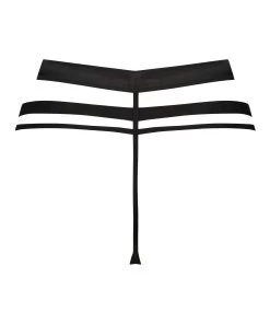 Hoge String Kat - Zwart -Lingerie Verkoop 197006 6