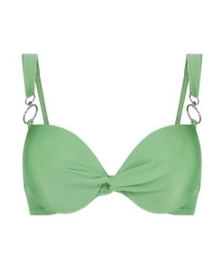 Voorgevormde Push-up Beugel Bikinitop Mauritius - Groen -Lingerie Verkoop 198780 5