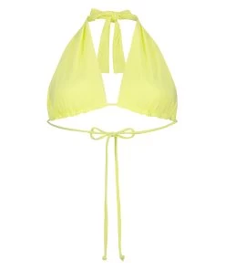 Multiway Triangel Bikinitop Texture - Geel -Lingerie Verkoop 198794 5