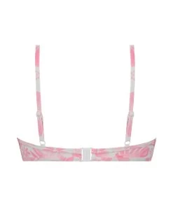 Voorgevormde Push-up Beugel Bikinitop Tropical - Wit -Lingerie Verkoop 198985 6