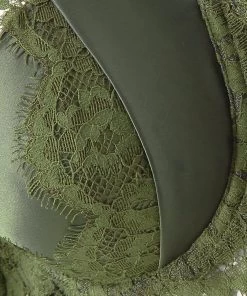 Voorgevormde Beugel Bh Hannako - Groen -Lingerie Verkoop 199491 16