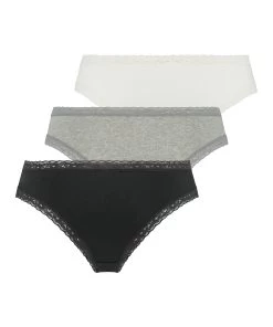3-pack Brazilians Classics - Zwart -Lingerie Verkoop 199620 6