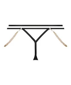 Hoog Uitgesneden String Hecate - Zwart -Lingerie Verkoop 199849 6