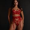Jarretels Mitzy - Rood -Lingerie Verkoop 200221 1