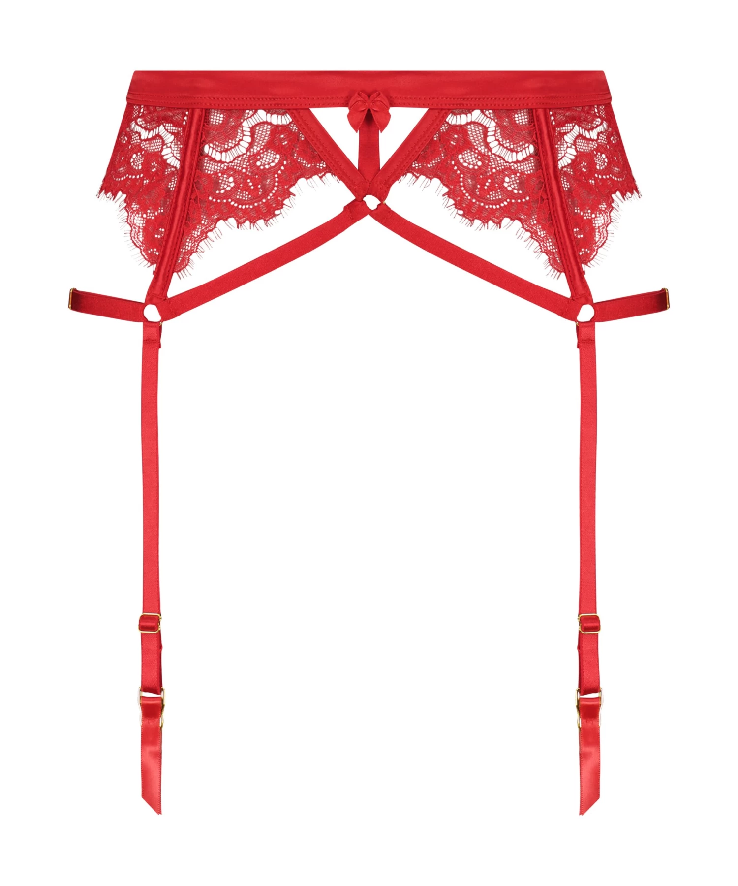 Jarretels Mitzy - Rood 6 Jarretels Mitzy - Rood - Afbeelding 4