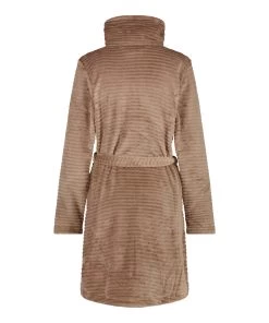 Badjas Zip Fleece - Bruin -Lingerie Verkoop 200336 6